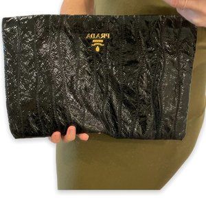 Prada Patent Leather clutch - hardly worn